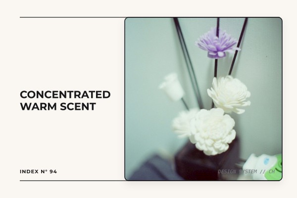 concentrated warm scent
