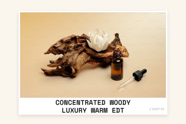 concentrated woody luxury warm edt