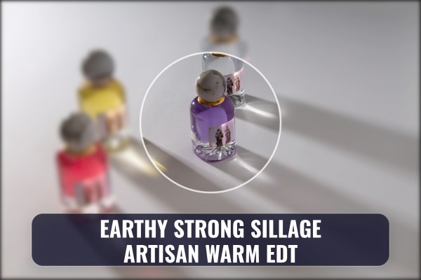 earthy strong sillage artisan warm edt