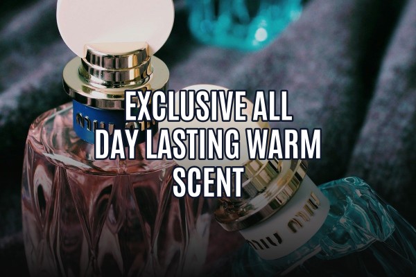 exclusive all-day lasting warm scent
