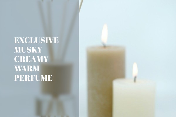 exclusive musky creamy warm perfume
