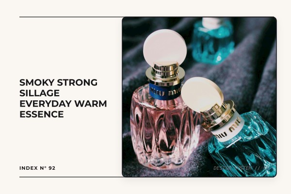 smoky strong sillage everyday warm essence