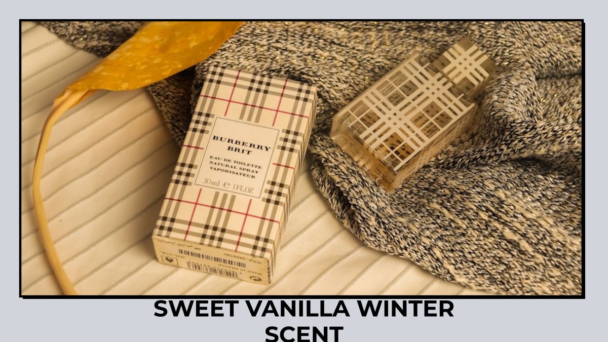 sweet vanilla winter scent